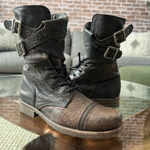 AllSaints Damisi Combat Boots 7.5